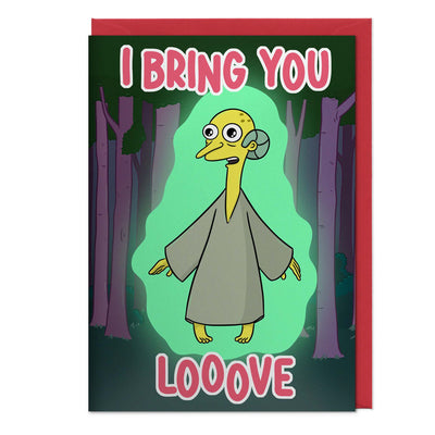 "I Bring You Love" - Mr Burns, Simpsons, Anniversary Card