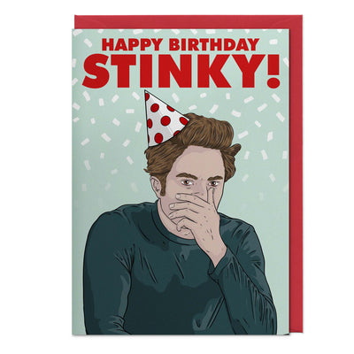 "Happy Birthday Stinky" - Edward Cullen Twilight Birthday Card