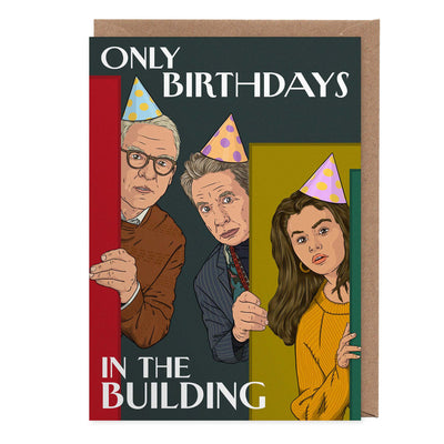 "Only Birthdays In The Building" - Only Murders, Birthday Card